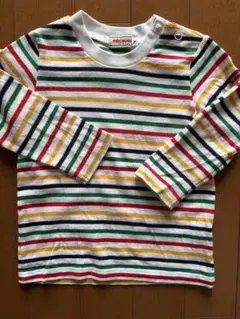 MIKIHOUSE ボーダーロンT 70-80サイズ