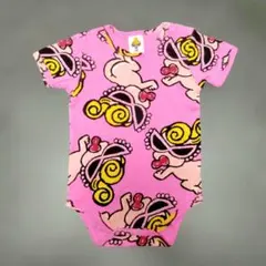 « 美品 » ヒステリックミニ ハイハイミニ 半袖 ロンパース ピンク 80cmのサムネイル