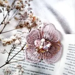 016(⁠◕⁠ᴗ⁠◕⁠✿⁠)ヘアゴム　ポニーフック　ヘアアクセサリー　ブローチ