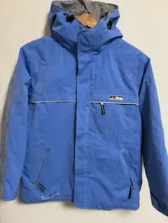 ellesse フード付きジャケット 青　スキーウェア　スノボウェア