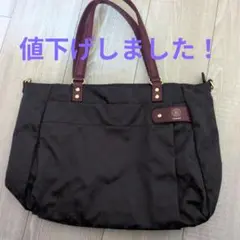 MARK&LONA ブラックカモフラージュ トートバッグ - メルカリ