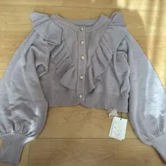 GRL 薄いパープル　新品カーディガン