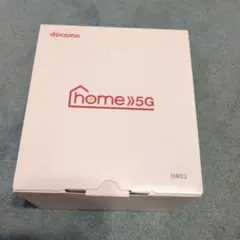 docomo HR02 5G モバイルルーター ダークグレー