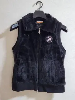 美品です！カステルバジャック フェイクファーベスト レディースベスト 42(L)