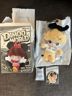 【未開封2個セット】DIMOO WORLD DISNEY ぬいぐるみ プルート 未開封2個セット】DIMOO WORLD DISNEY ぬいぐるみ プルート