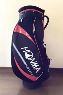 HONMA ゴルフ キャディバッグ ブラック レッドのサムネイル