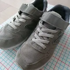 21cm ニューバランス YV996CPM キッズ ベルクロ グレー