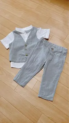 値下げ！ZARA BABY フォーマルセットアップ 80サイズお祝いオシャレ