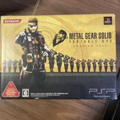 PSP1000 メタルギアソリッド限定　ジャンク扱い　付属品未使用