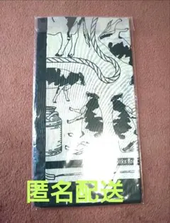 【新品、ハンドメイド】牛柄 オリジナル大判ハンカチ 緑系