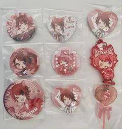 すとぷり 莉犬 まとめ売り 缶バッチ、キーホルダー