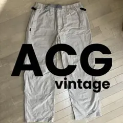 NIKE ACG XXL ビンテージ パンツ リップストップ ベージュ
