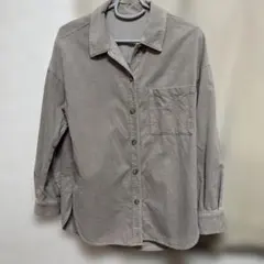 GU コーデュロイ 長袖シャツ　アウター