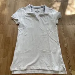 American Eagle 半袖ポロシャツ ホワイト
