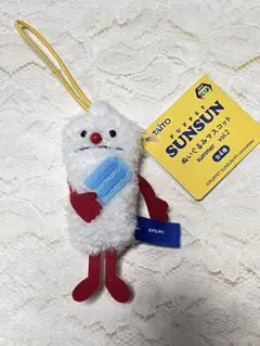 パペットスンスン　ぬいぐるみマスコット summer ノンノン　アイスクリーム