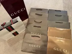 GUCCI グッチ ショップ袋 複数色12枚セット