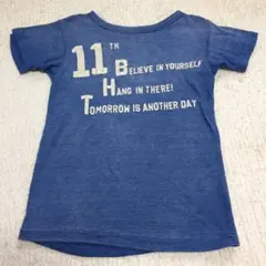 デニム&ダンガリー Tシャツ 美品 ブルー サイズ120