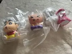 クレヨンしんちゃん　ライトマスコット　ガチャガチャ　4種コンプセット　最終値下げ