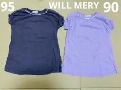 WILL MERY ワンピース ２枚セット 90cm 95cmのサムネイル