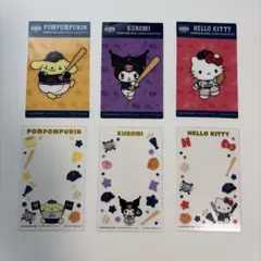 サムライジャパン サンリオキャラクターズ G賞 クリアカードセット