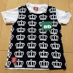 BABYDOLL 王冠柄 Tシャツ 100cm
