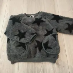 F.O.KIDS 星柄　ボアトレーナー