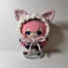 にじぱぺっと　ぬい服　ボンネット　猫耳のサムネイル