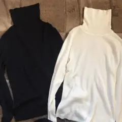 ニット　タートルネック