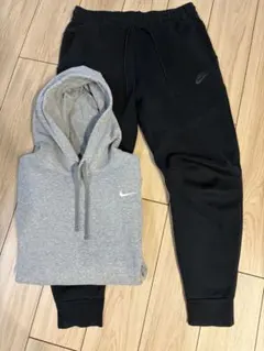 NIKEナイキラボテックフリースジョガーパンツソロスウッシュパーカーセットアップ