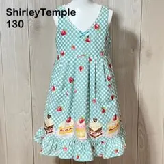人気】シャーリーテンプル チェリー柄 ジャンパースカート ワンピース