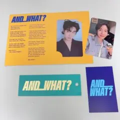 J-HOPE AND_WHAT？ 展示会 入場特典 トレカ フォトカードセット - メルカリ