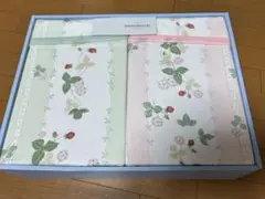 ウェッジウッド 綿毛布セット 140cm x 200cm