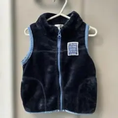 3can4on キッズ ベスト ネイビー 90cm