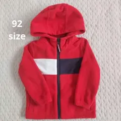 トミーヒルフィガー 92サイズ ジップパーカー フリース