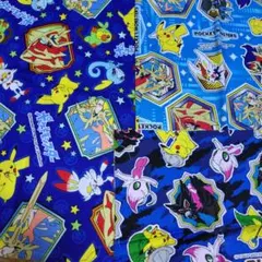 ポケモン　ハギレ　生地　3種類