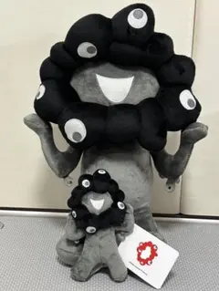 EXPO2025 ミャクミャク ブラック 黒BIGぬいぐるみ 全2種セット - メルカリ