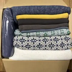 【ニット生地】まとめ売り カット生地Dセット