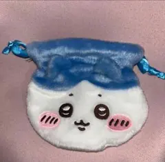 ハチワレ　はちわれ　ちいかわ　巾着　ポーチ　おかお巾着　ガチャガチャ　ガシャポン
