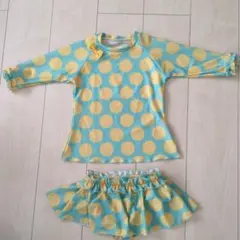 水玉セパレート水着【120】