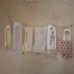 新品未開封　ホテルアメニティ　ヘアブラシ6個セット