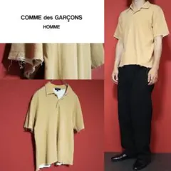 COMME des GARCONS HOMME 04SS ほつれ加工 ポロシャツのサムネイル