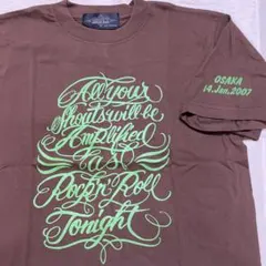 布袋寅泰2007年大阪ライブ記念 Tシャツ　サイズM 新品のサムネイル