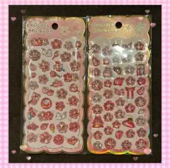 桜の花 和風モチーフ シール セット ボンボンドロップシール ①