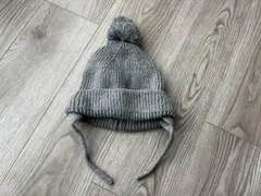 《値下げ》ZARA キッズ　グレーニット帽　男女兼用