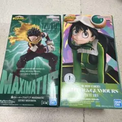 僕のヒーローアカデミア フィギュア 緑谷出久 蛙吹梅雨