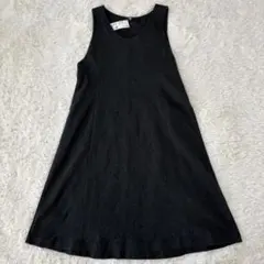 【未使用タグ付】ユニクロ　ブラッシュドジャージーフレアジャンパースカート XXL