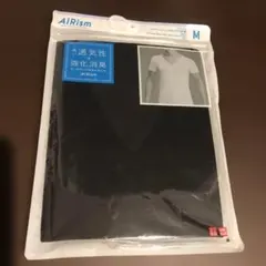 ユニクロ エアリズム デオドラントメッシュ VネックT（半袖） メンズMサイズ