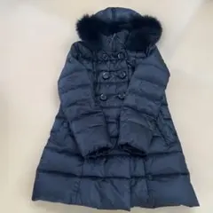 cannon creation ブラック ダウンジャケット ダブルブレスト