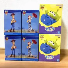 10体 PIXAR きゅむころ トイ・ストーリー5 エイリアン フィギュア