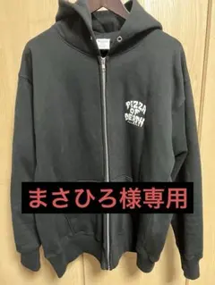 美品 PIZZA OF DEATH RECORDS ジップパーカー 黒 M - メルカリ
